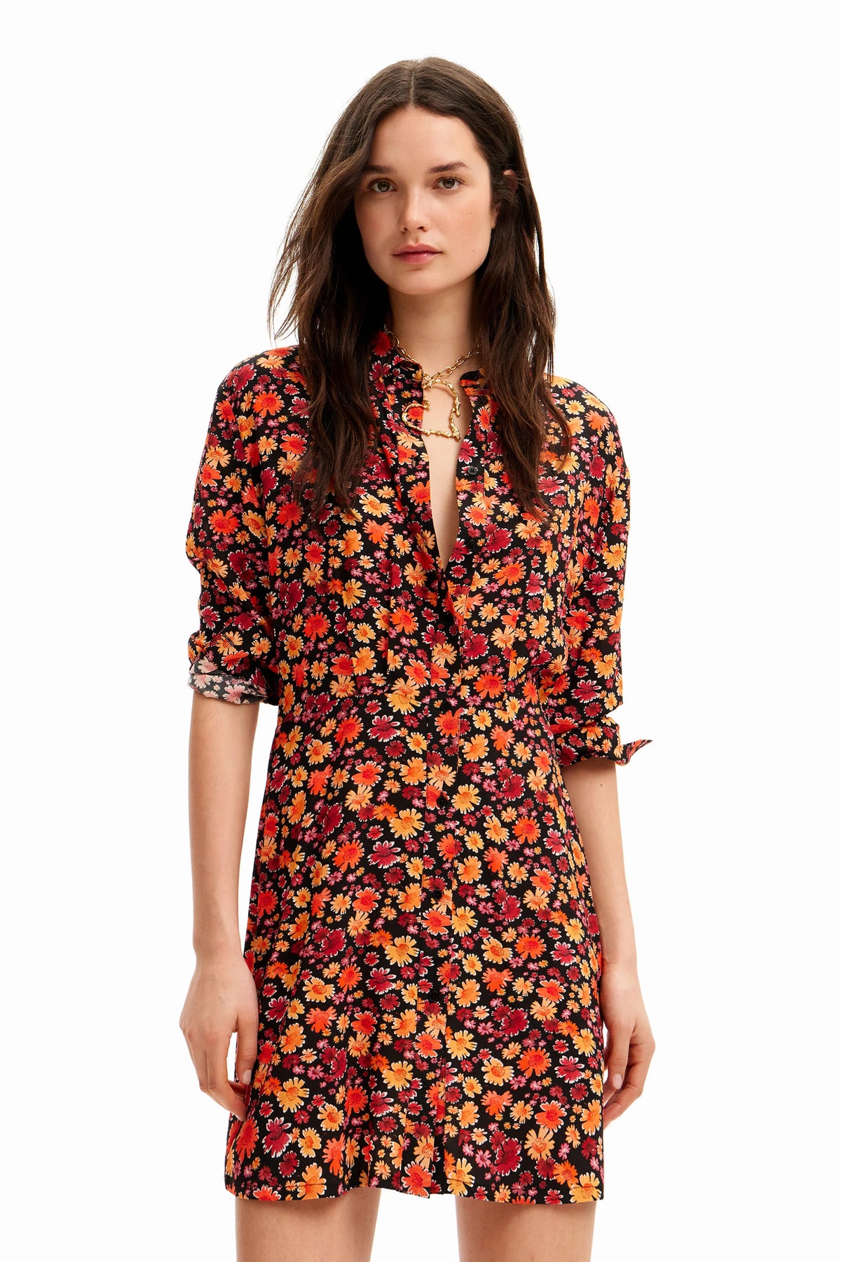 Vestido Desigual Yesh Mujer 24SWVW293092