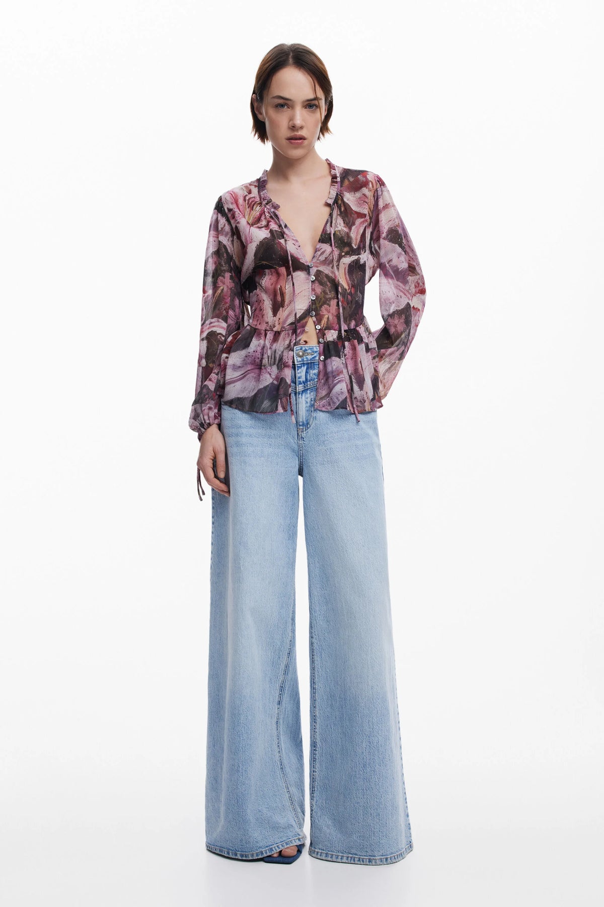 Blusa Desigual_Lir Mujer 25SWBWX33035