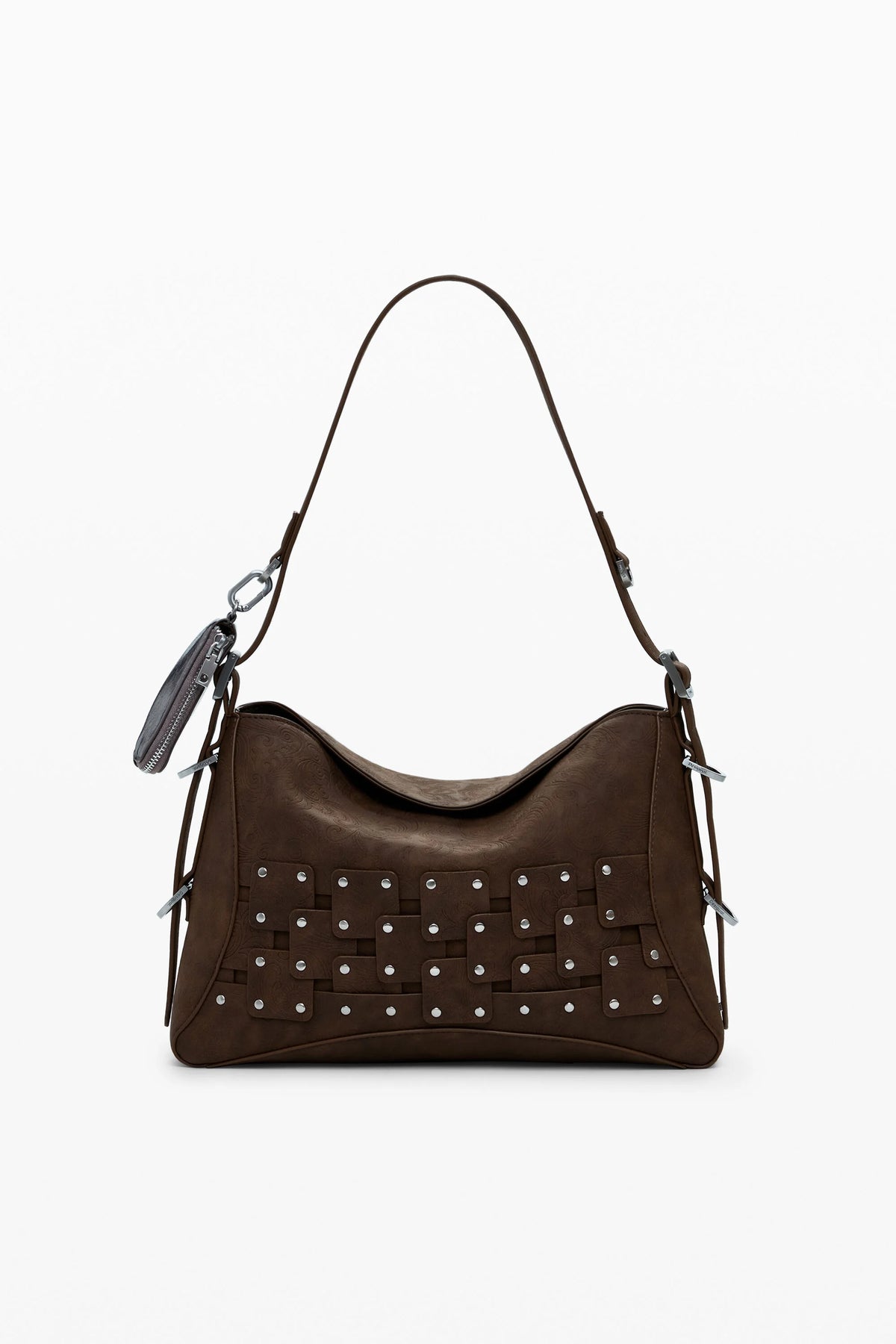 Bolso Desigual New Patch 2 Choco Mujer 25WAXPBP6009