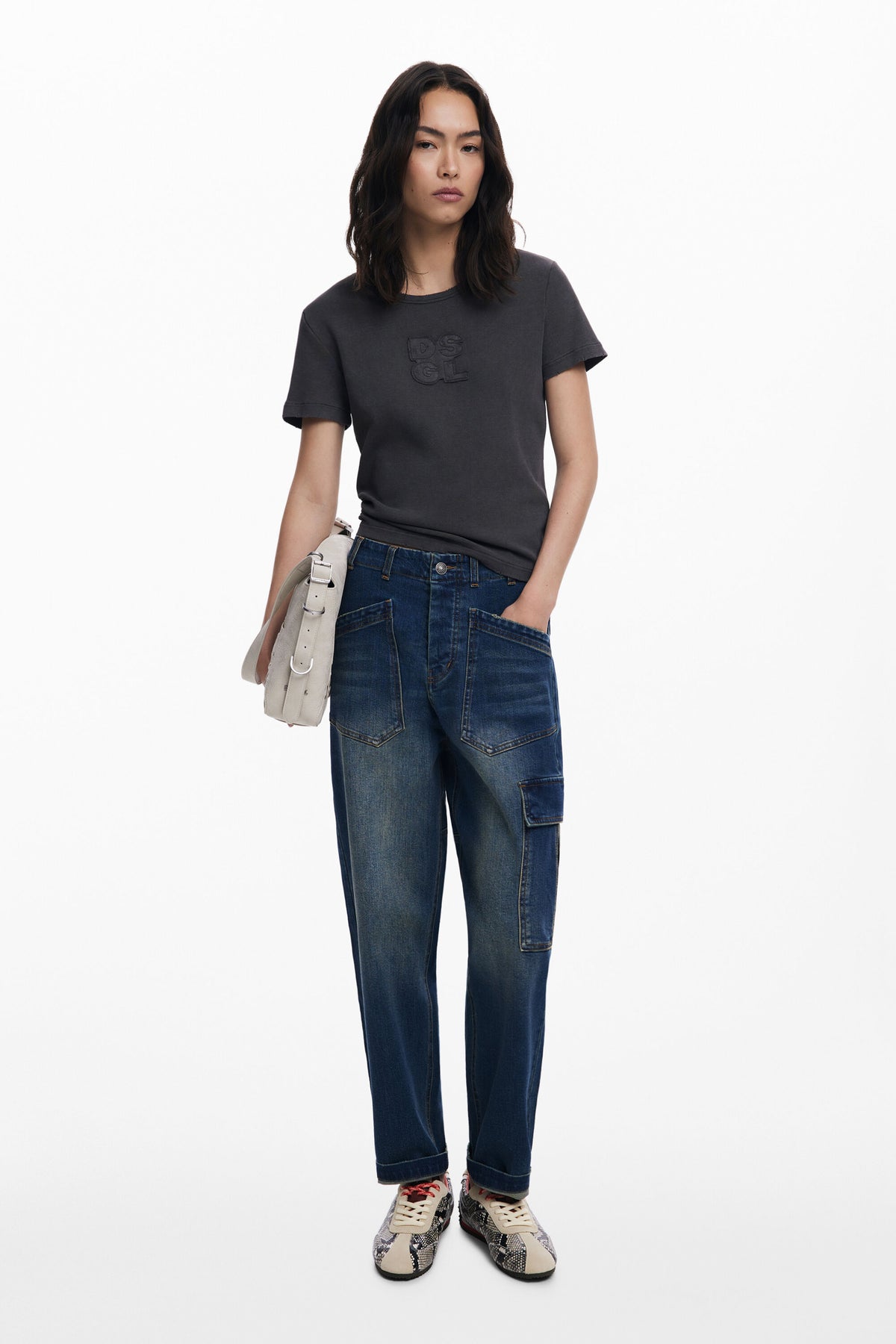 Jean Desigual Parker Mujer 25WWDD065008