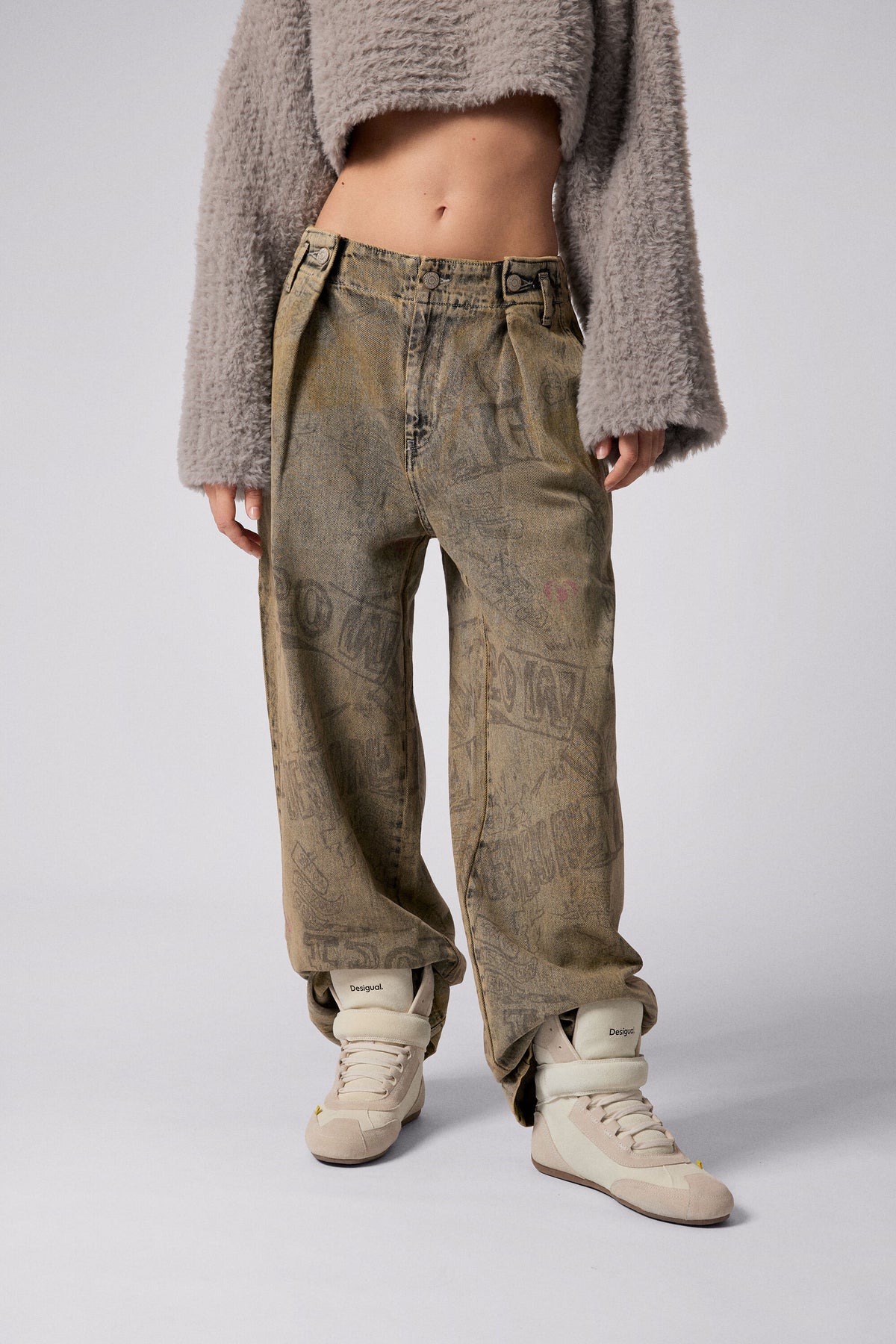 Pantalon Desigual Pant Mujer 25WWDDXP2060
