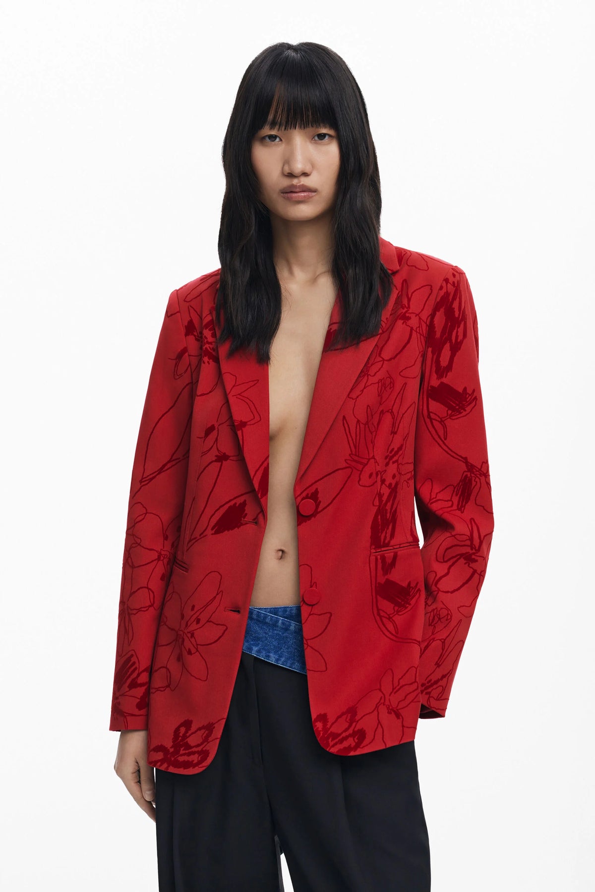 Blazer Desigual Flockarty Mujer 25WWEW193092