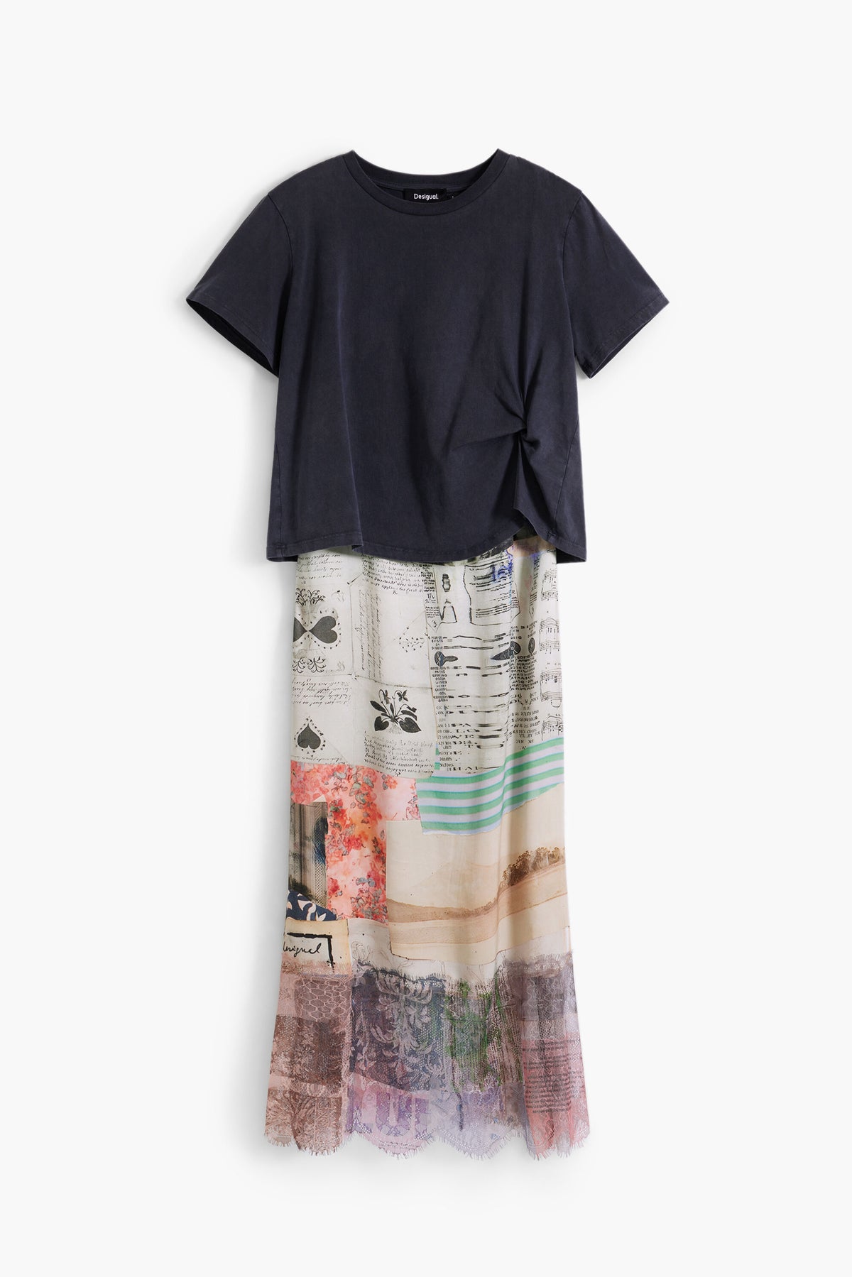 Vestido Desigual Collage Mujer 25WWVW176015
