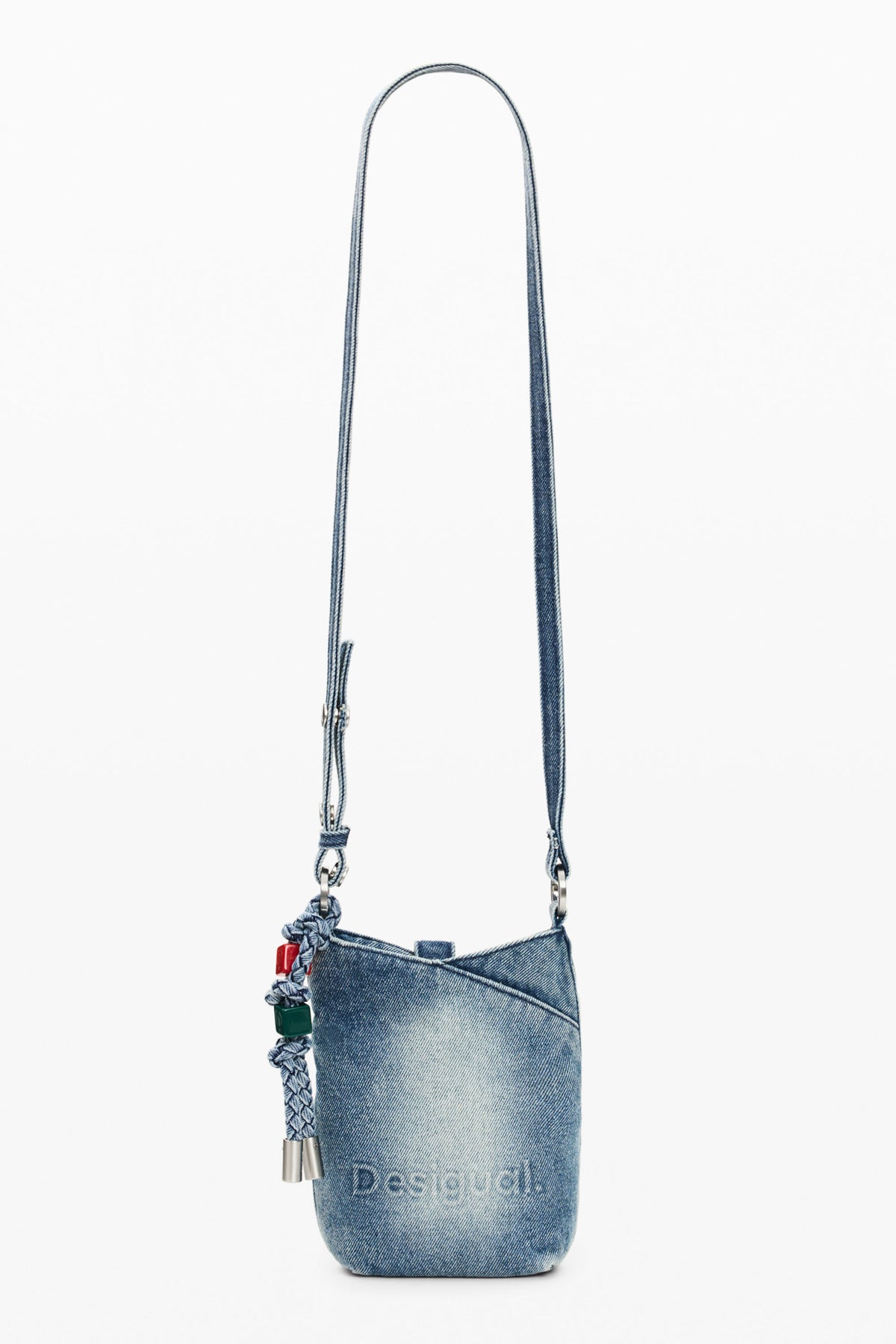 Monedero Desigual Half Logo Denim Mujer 26SAYD035005