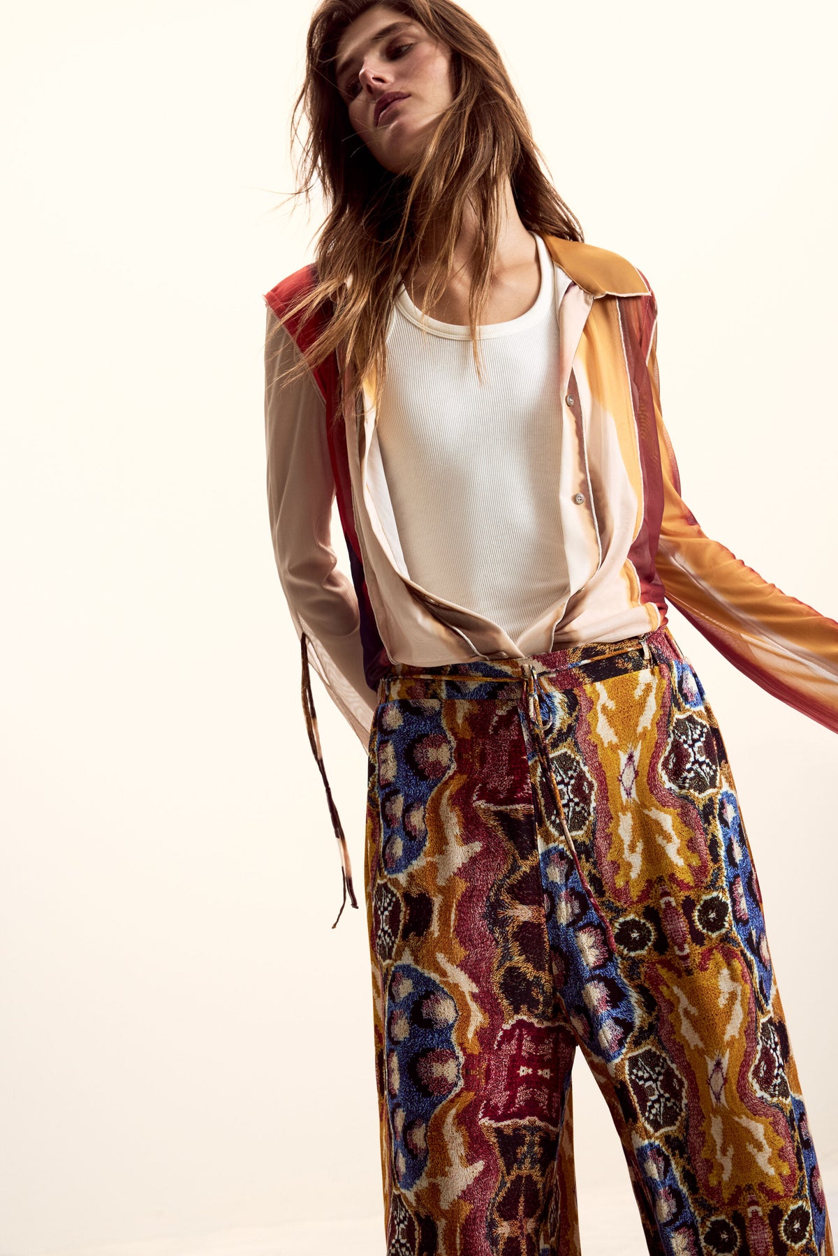 Pantalon Desigual Beattle Palazz Mujer 26SWPW499019
