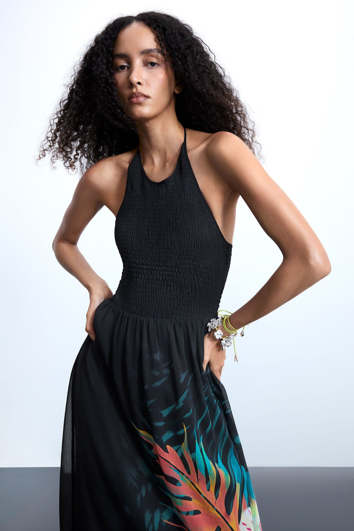 Vestido Desigual Swim-Daikiri Halter Mujer 26SWVW662000