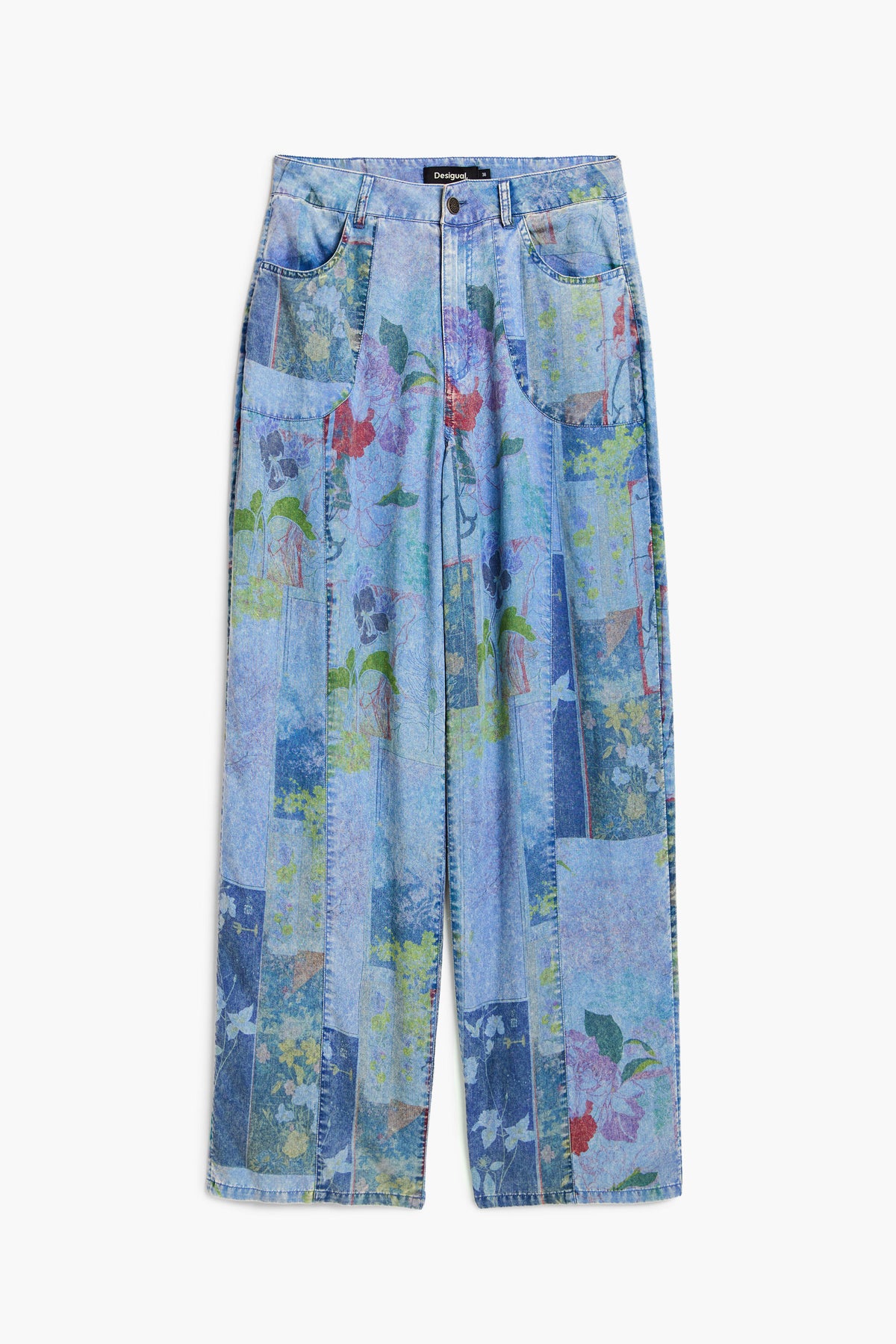 Jean Desigual Reprise_Denim Mujer 26WWDDX45007