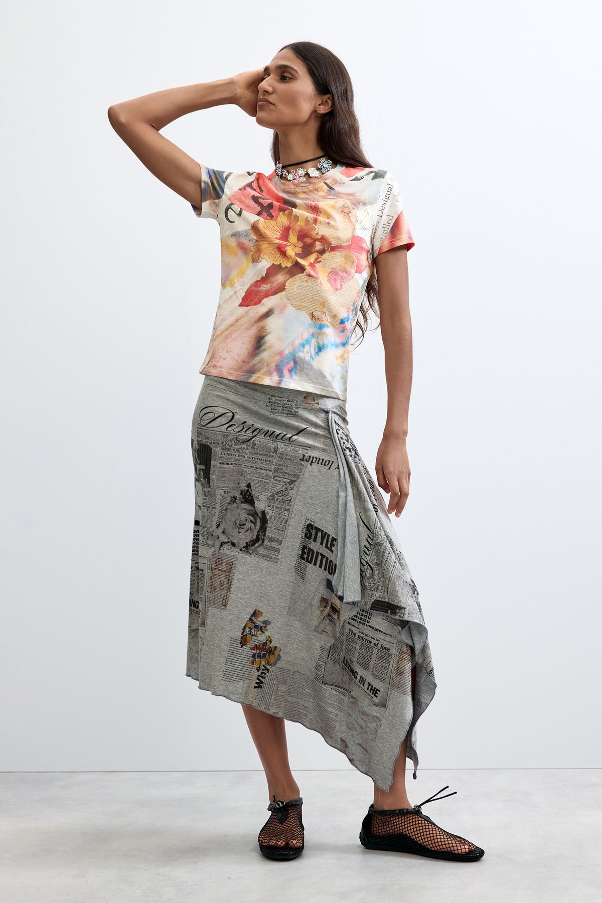 Camiseta Desigual Aisha Mujer 26WWTK299019