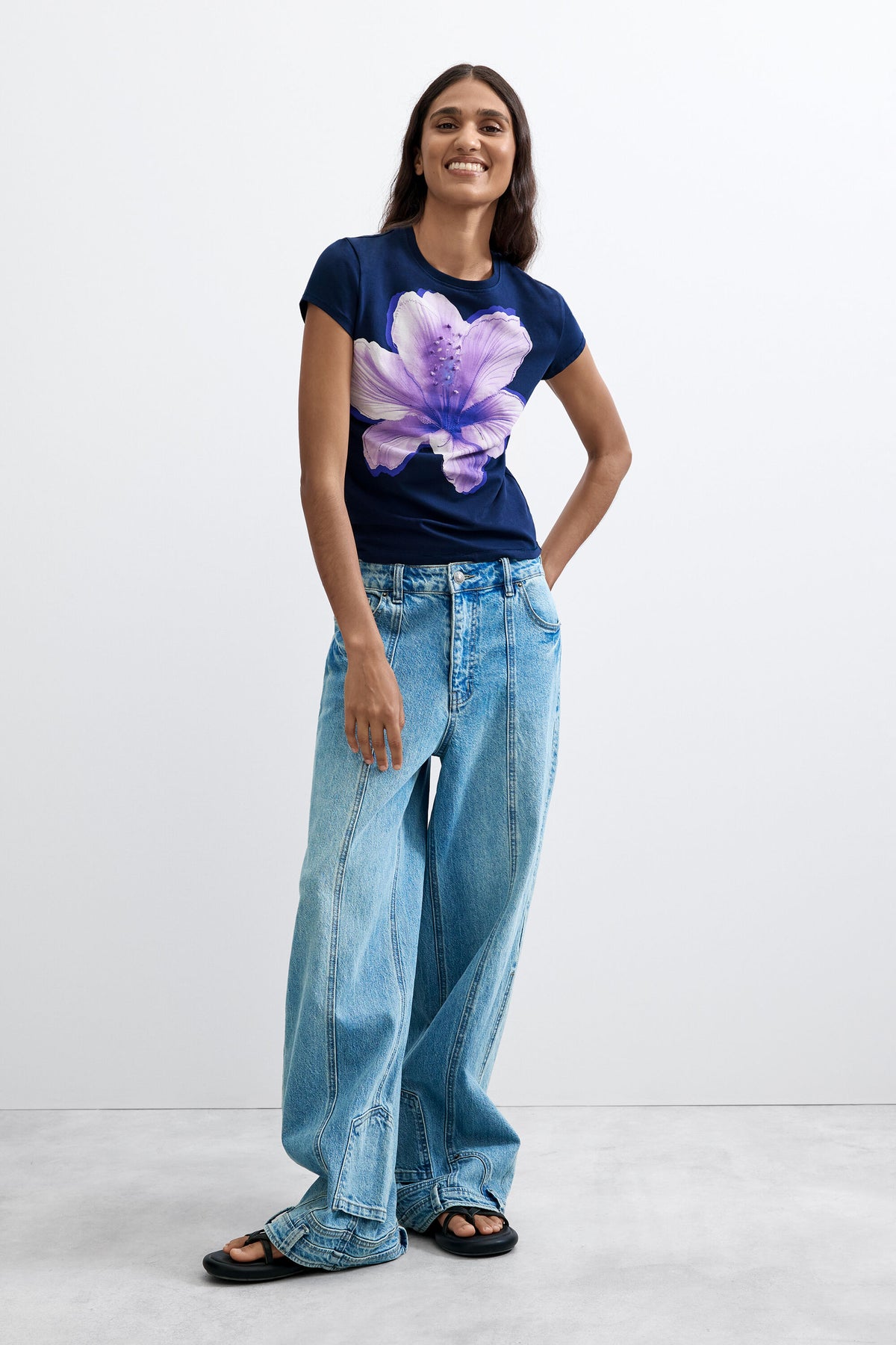 Camiseta Desigual Yokohama Mujer 26WWTK515000