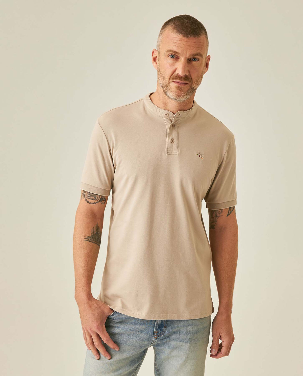 Camiseta Tipo Polo Chevignon Hombre 601H002-161010