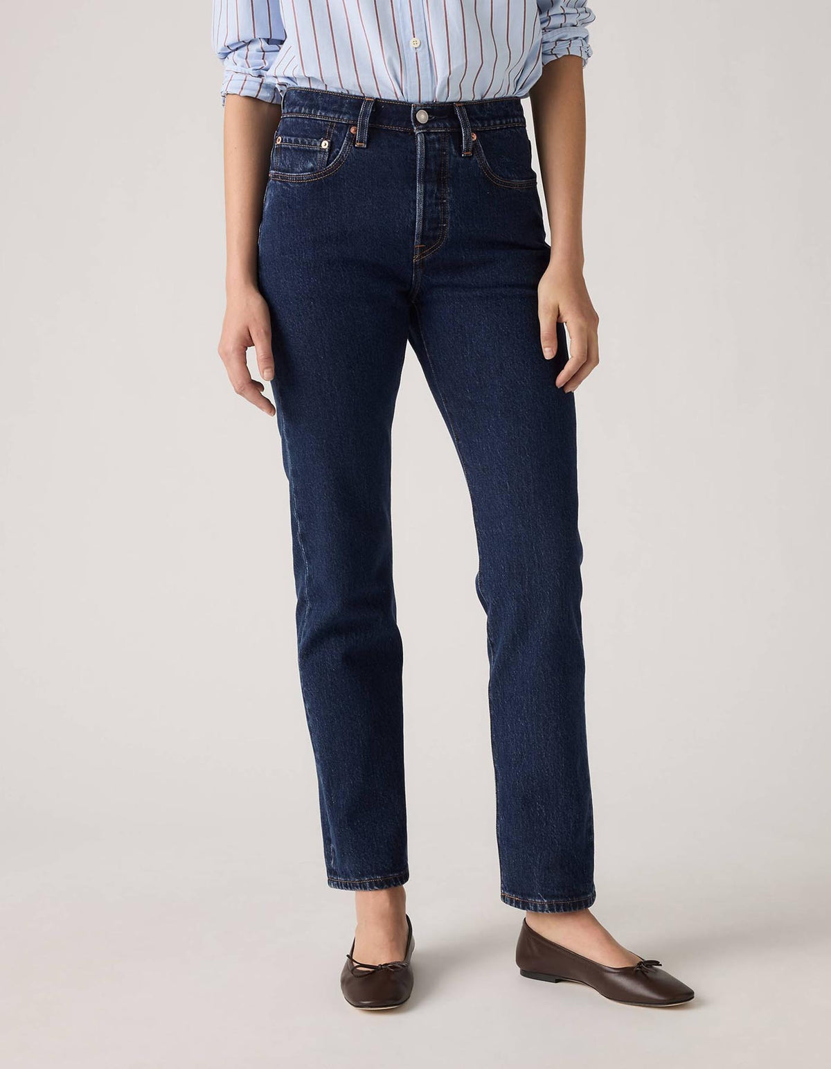 Jean Levis Mujer 501 Straight 235488