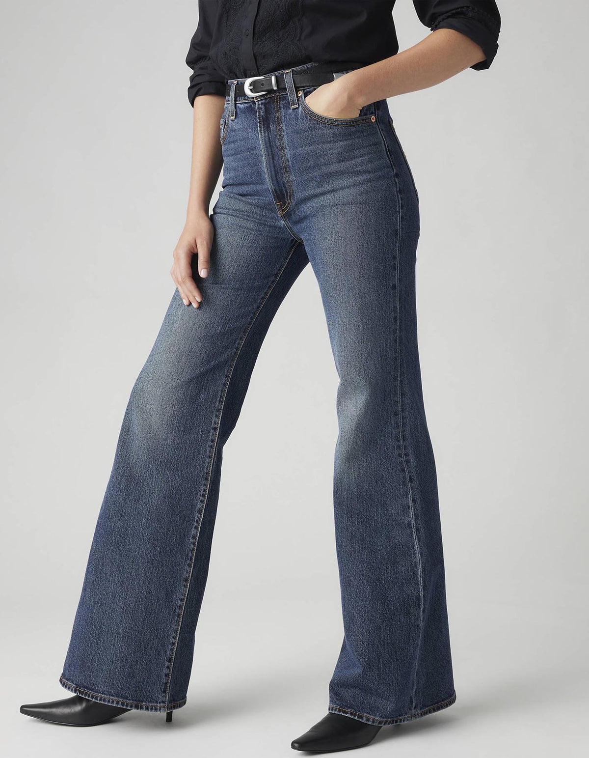 Jean Levis Mujer Ribcage Bells 236007