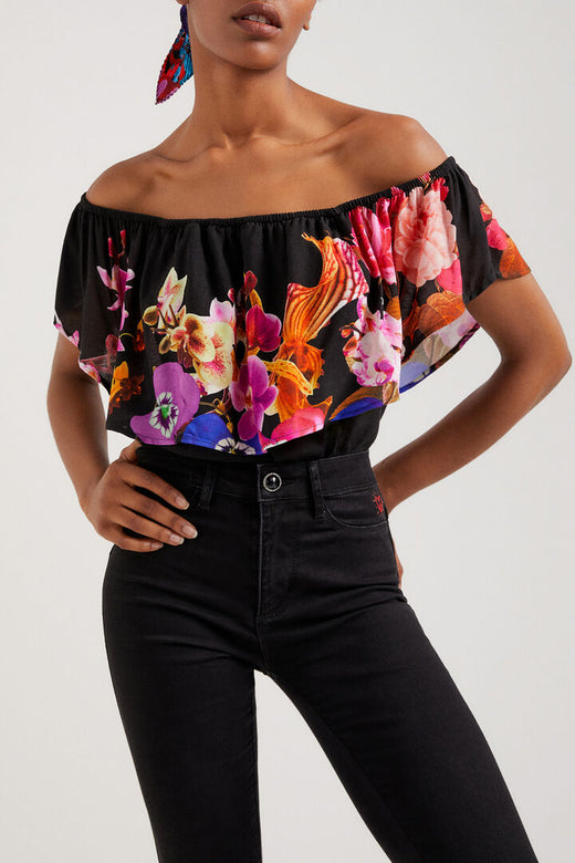 Body Desigual Flower Mujer 22SWBW442000