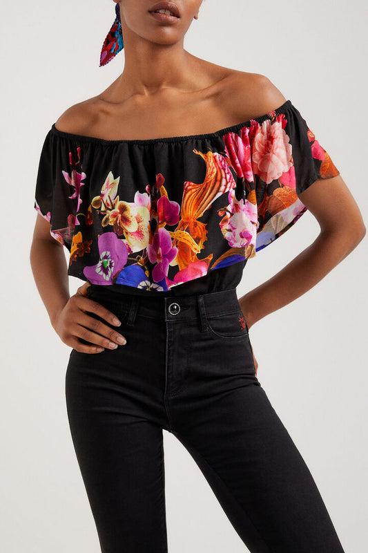 Body Desigual Flower Mujer 22SWBW442000