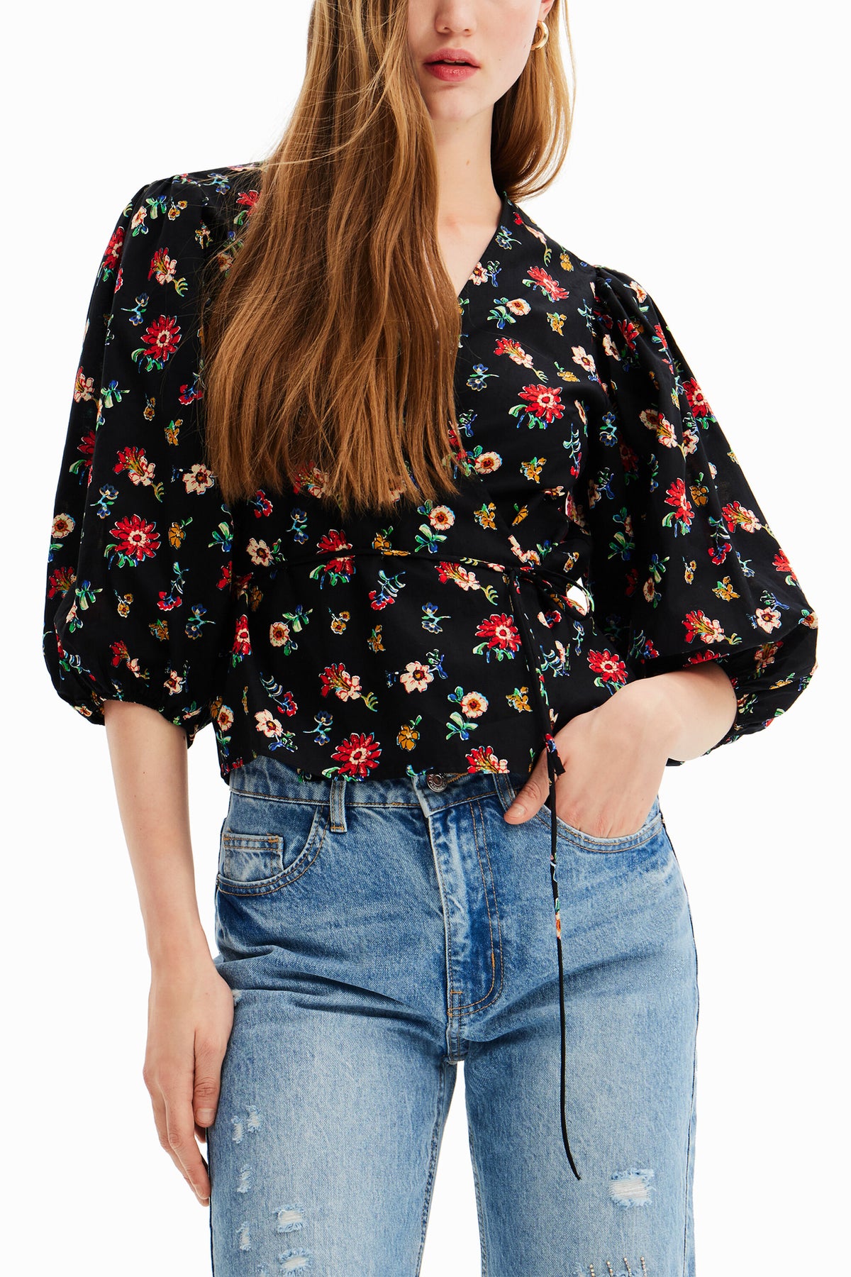Blusa Desigual Emma Mujer 23SWBWX62000
