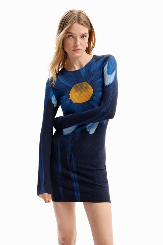 Vestido Desigual Florita Mujer 24SWVKX35001
