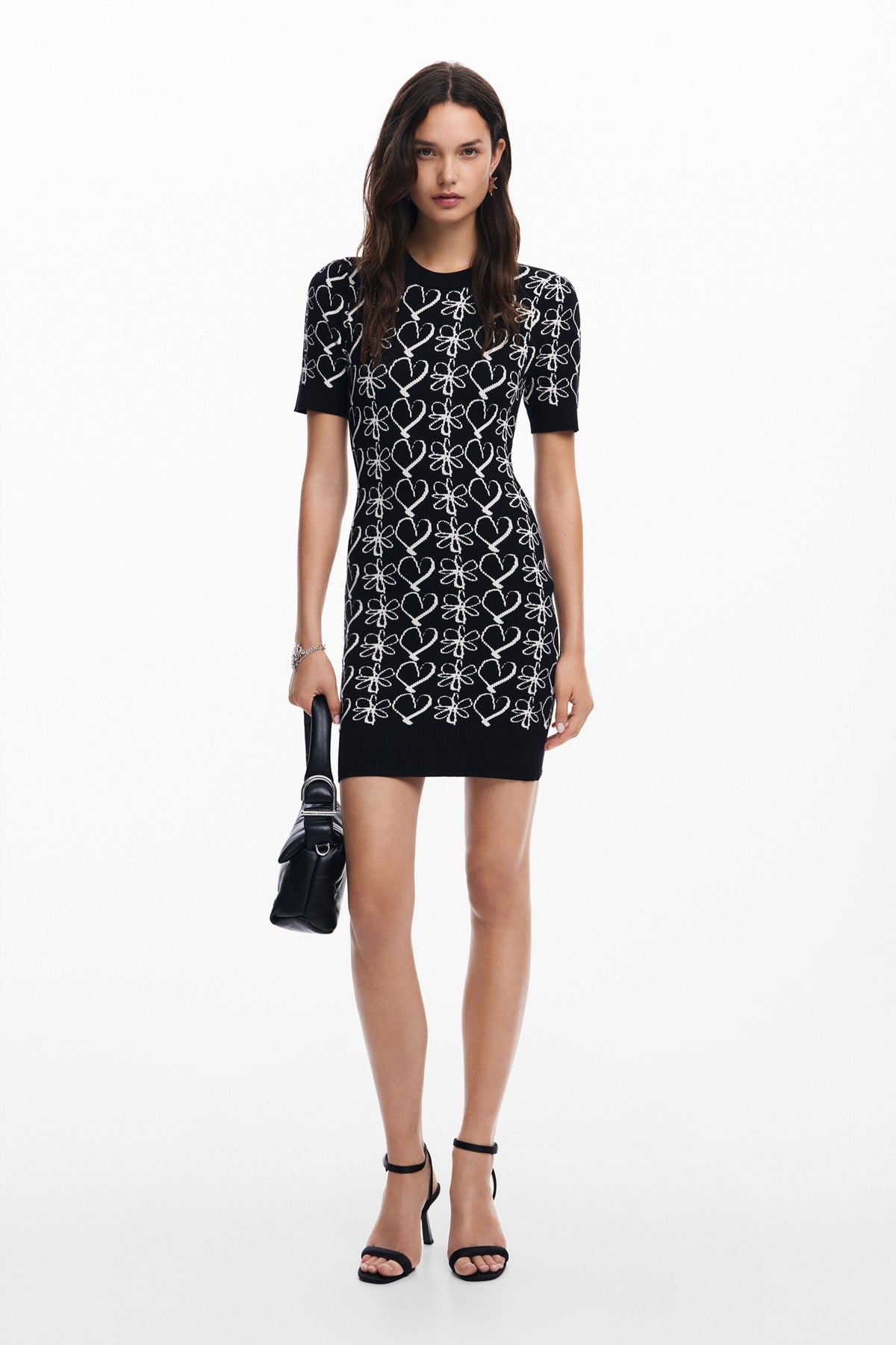Vestido Desigual Coeurs_Lacroix Mujer 24WWVF102000