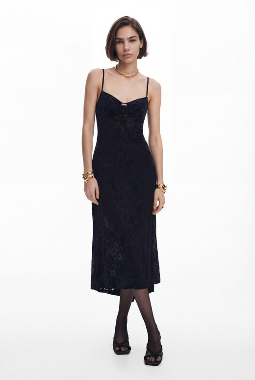 Vestido Desigual Reprise_Vest_Luna Mujer 24WWVKY52000