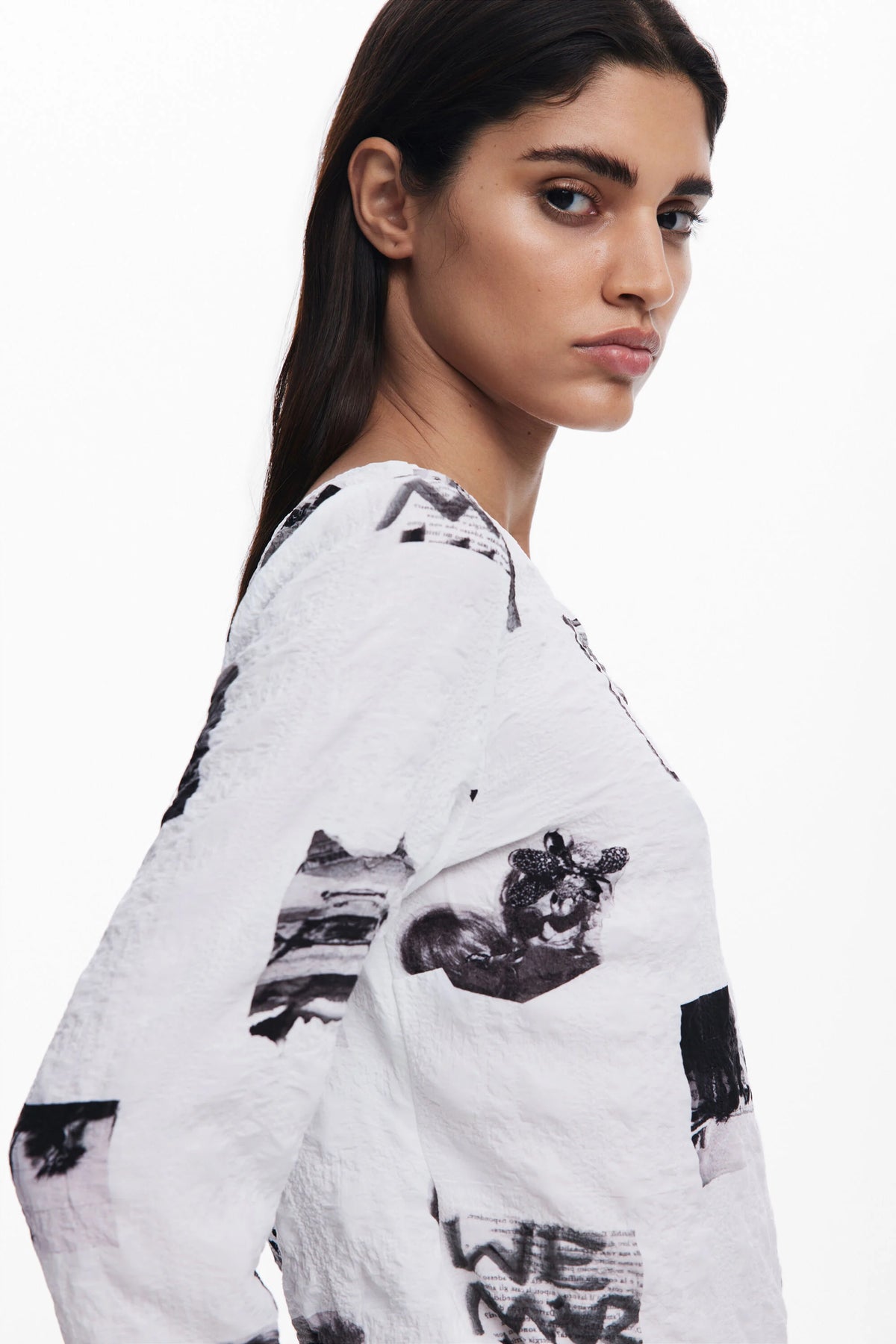 Blusa Desigual Tique Mujer 25SWBW261000