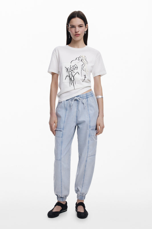 Jean Desigual Georgia Mujer 25SWDD425007