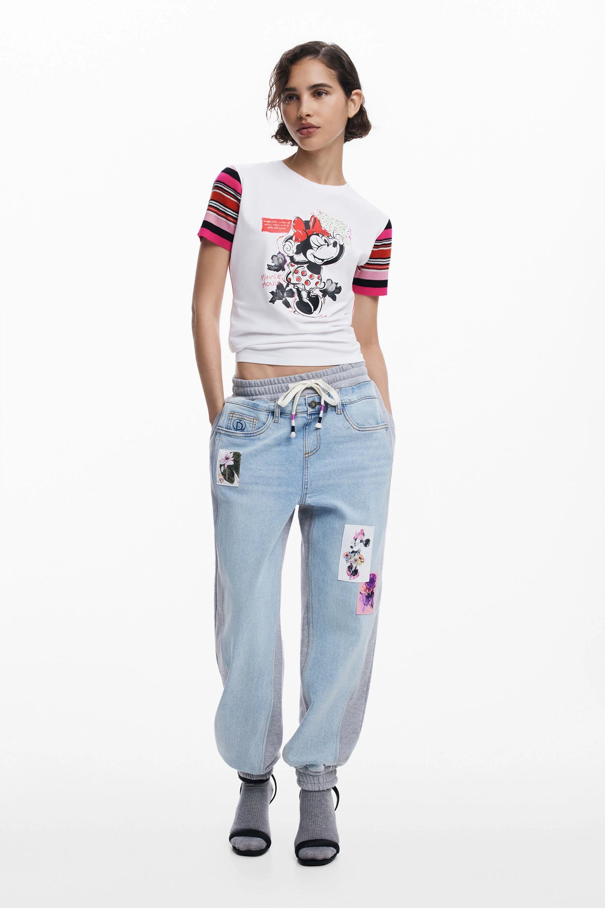 Jean Desigual Minnie Mujer 25SWDD725007
