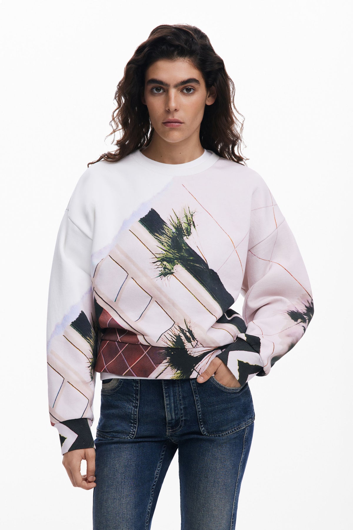 Buzo Desigual Patch Mujer 25SWSK449019