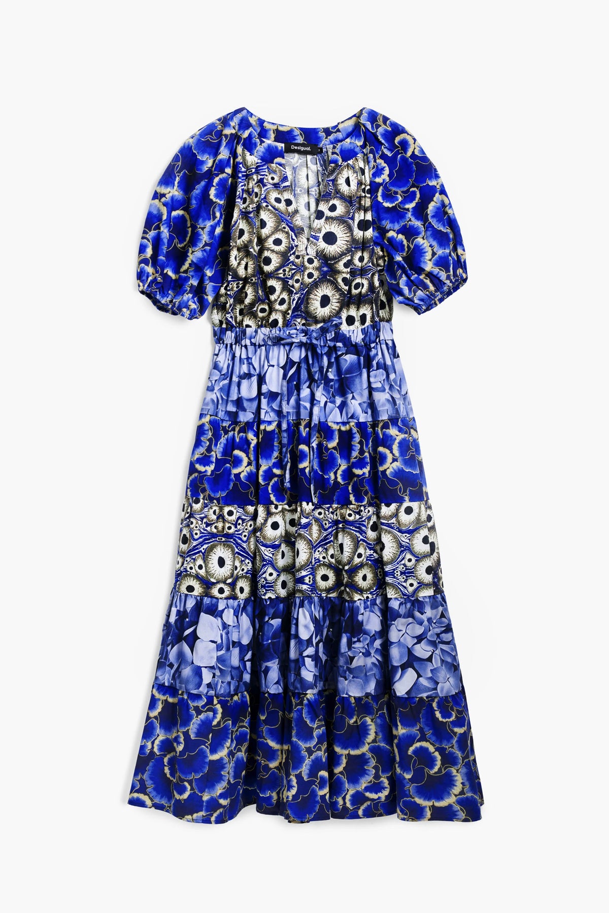 Vestido Desigual Cells Long_Lacroix Mujer 25SWVW025000