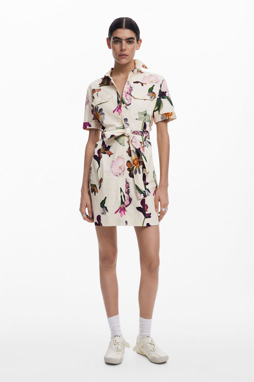 Vestido Desigual Monicawhite Mujer 25SWVW131001