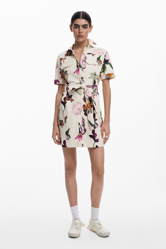 Vestido Desigual Monicawhite Mujer 25SWVW131001