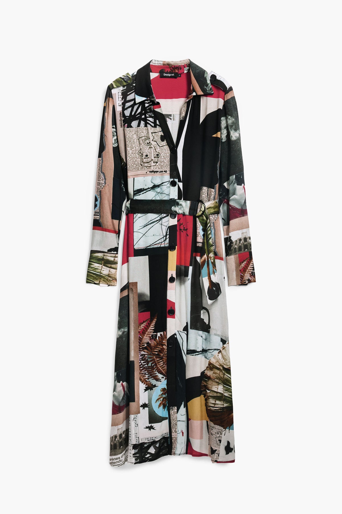 Vestido Desigual Collage_Lacroix Mujer 25SWVW459019