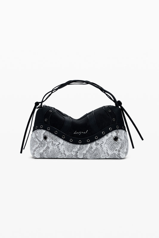 Bolso Desigual Snake Patch Bergamo Mujer 25WAXP292000