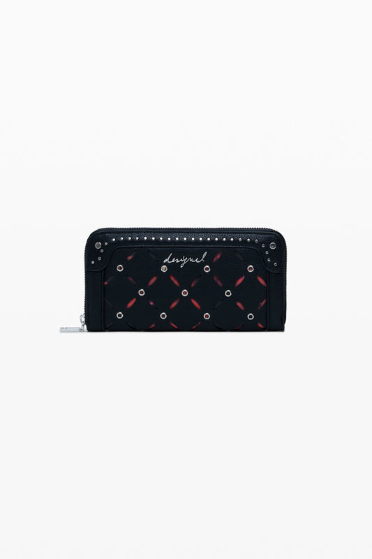 Monedero Desigual Yankee Fiona Black Mujer 25WAYP332000