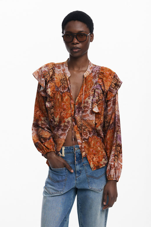 Blusa Desigual Romantica Mujer 25WWBW087002