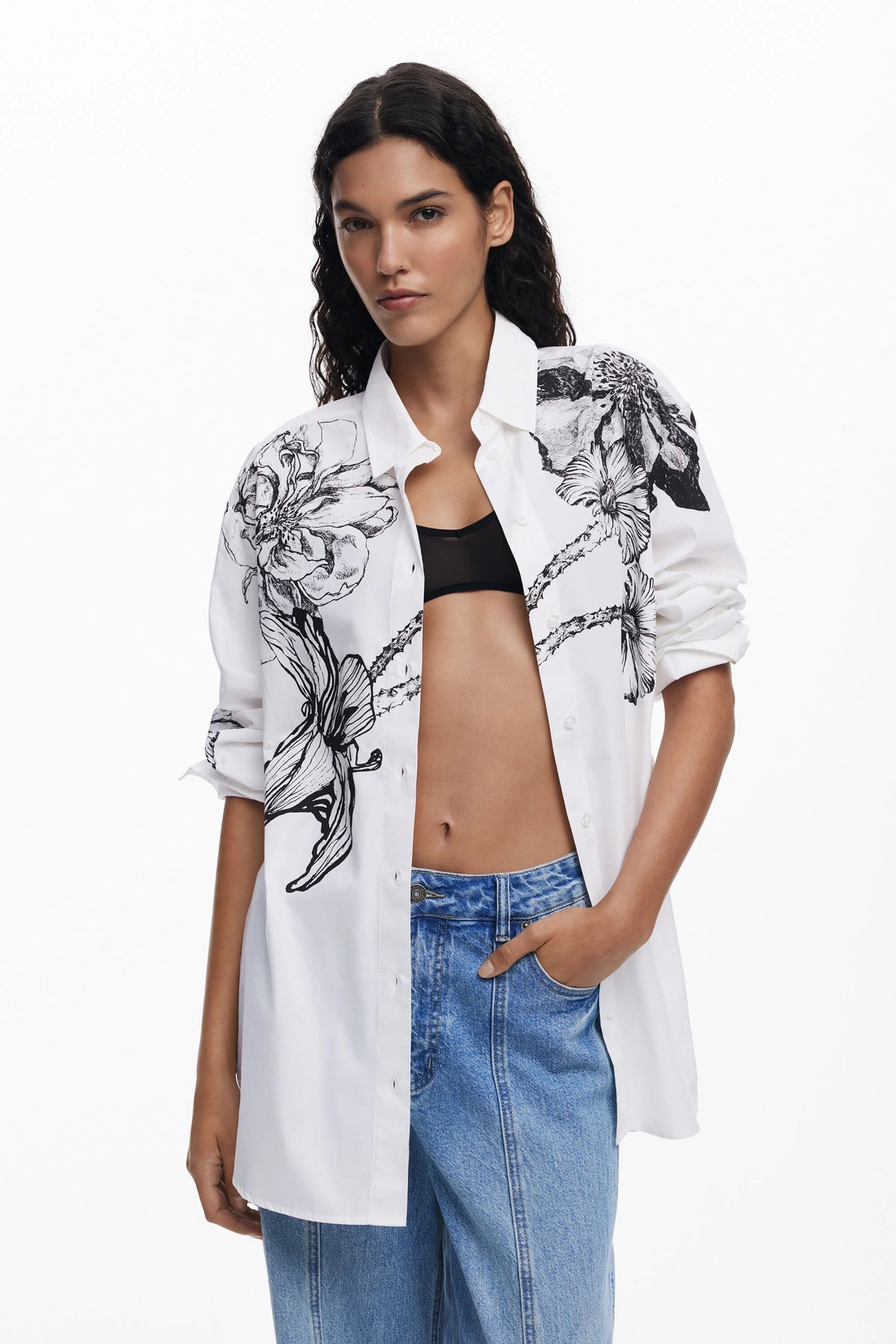 Camisa Desigual Byn_Lacroix Mujer 25WWCW071000
