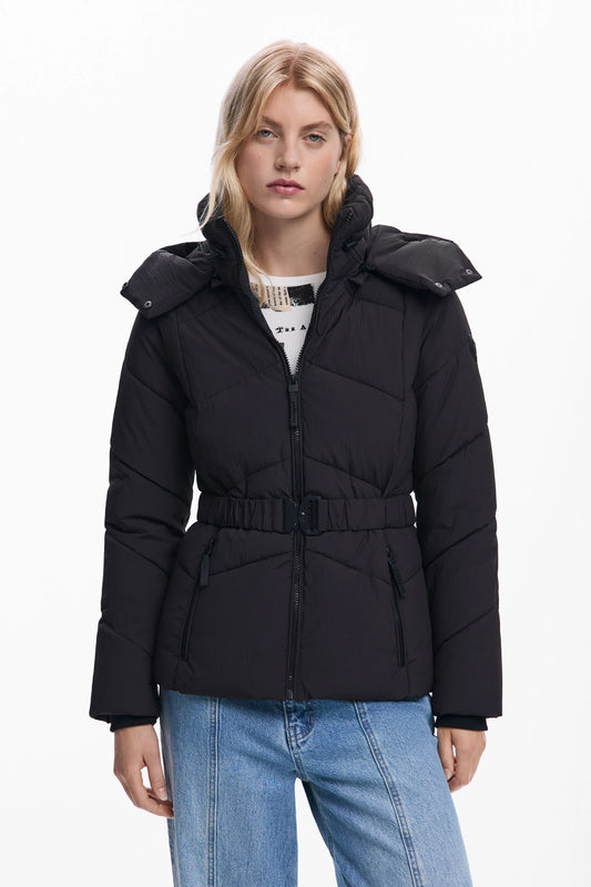 Chaqueta Padded Desigual Belt Mujer 25WWEW302000