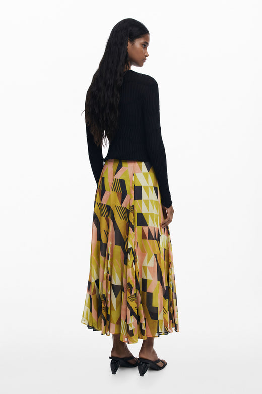 Falda Desigual Fly_Lacroix Mujer 25WWFW024005