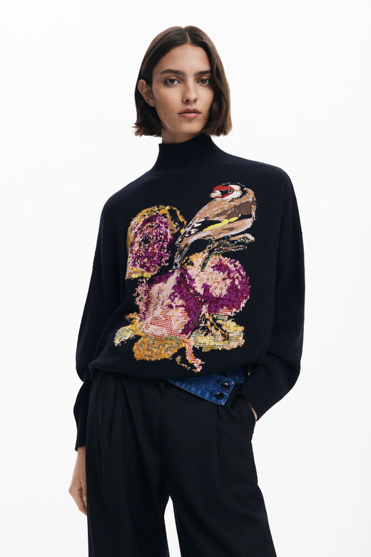 Buzo Desigual Bird_Lacroix Mujer 25WWJF042000