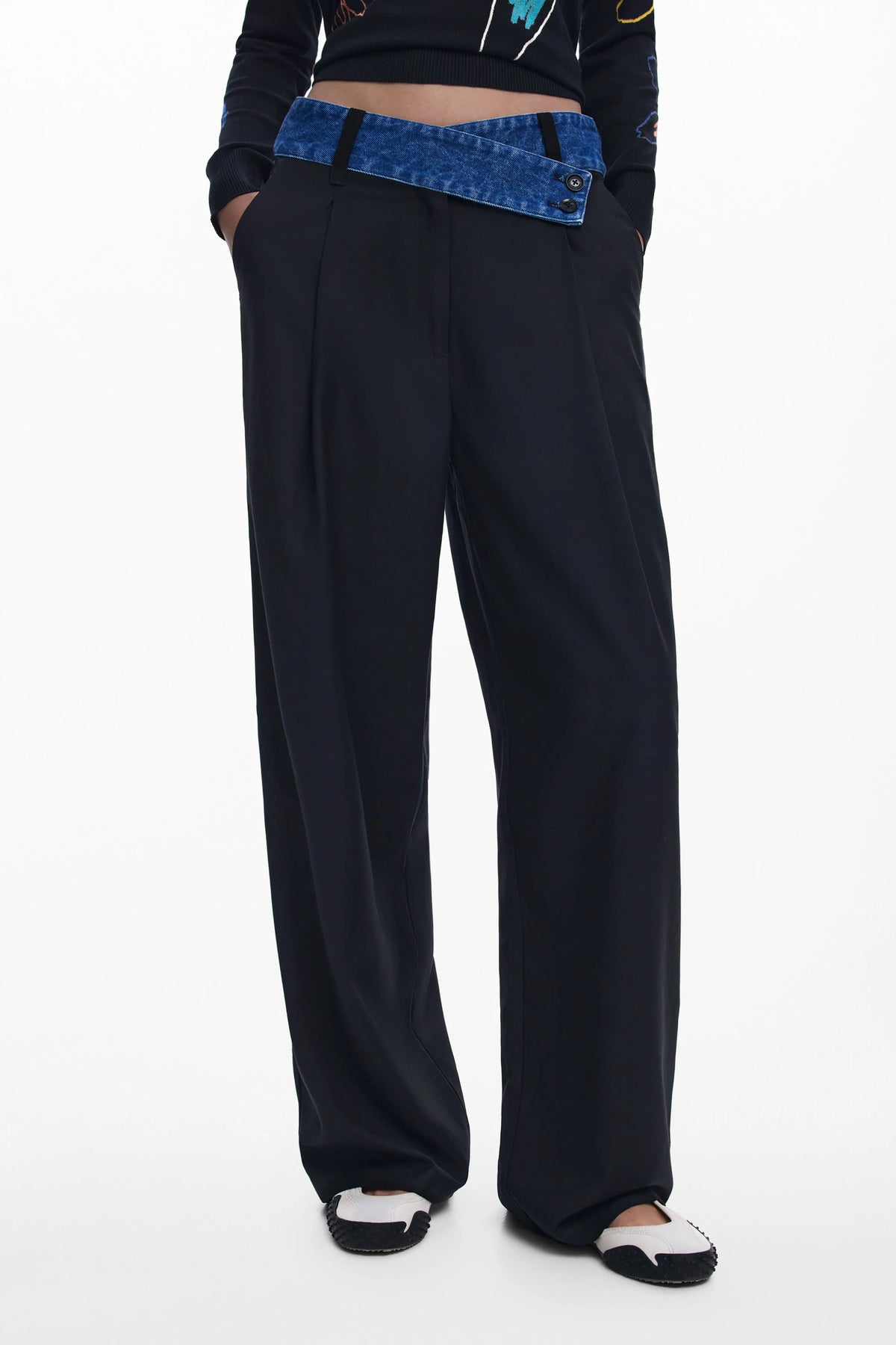 Pantalon Desigual Denimwaist Mujer 25WWPW032000