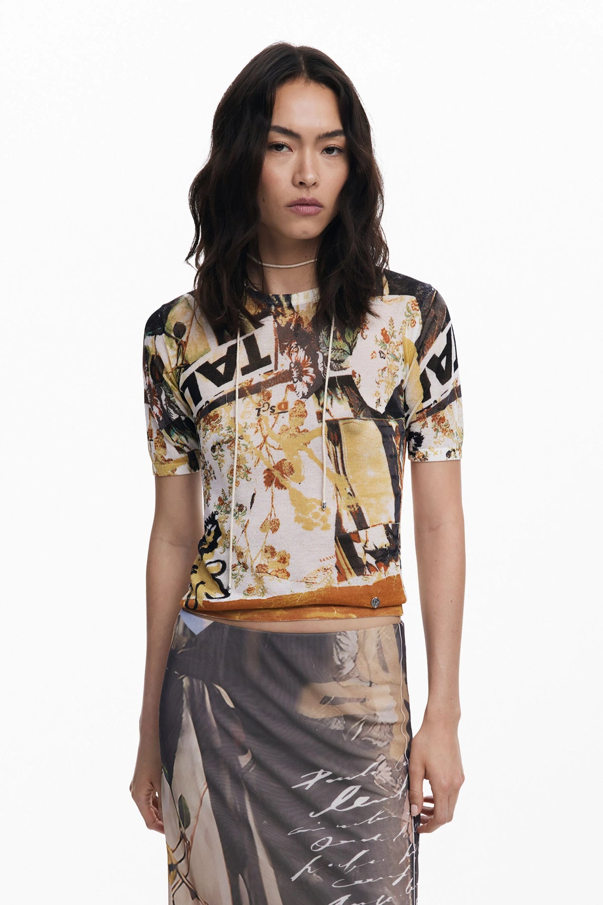 Camiseta Desigual Katrina Mujer 25WWTF036007