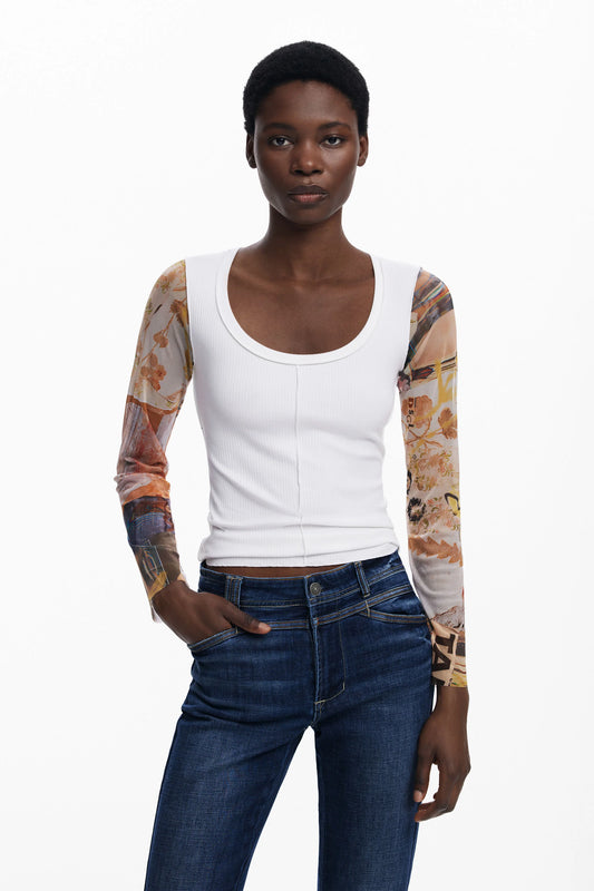 Camiseta Desigual Amara Mujer 25WWTK311001