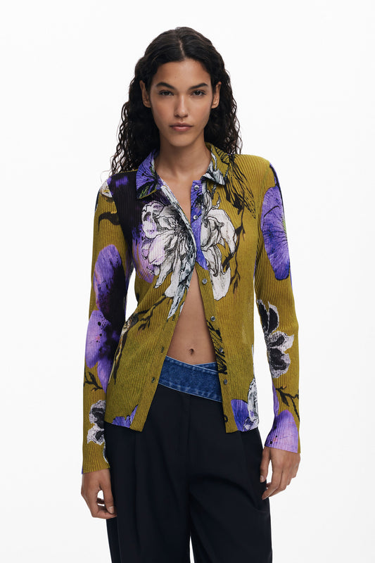 Camiseta Desigual Tulleflower_L Mujer 25WWTK354010