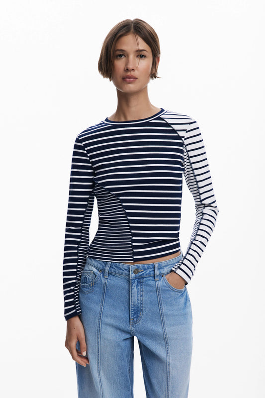 Camiseta Desigual Paris Mujer 25WWTK482000