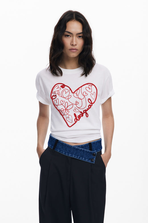 Camiseta Desigual Roma Mujer 25WWTK501000