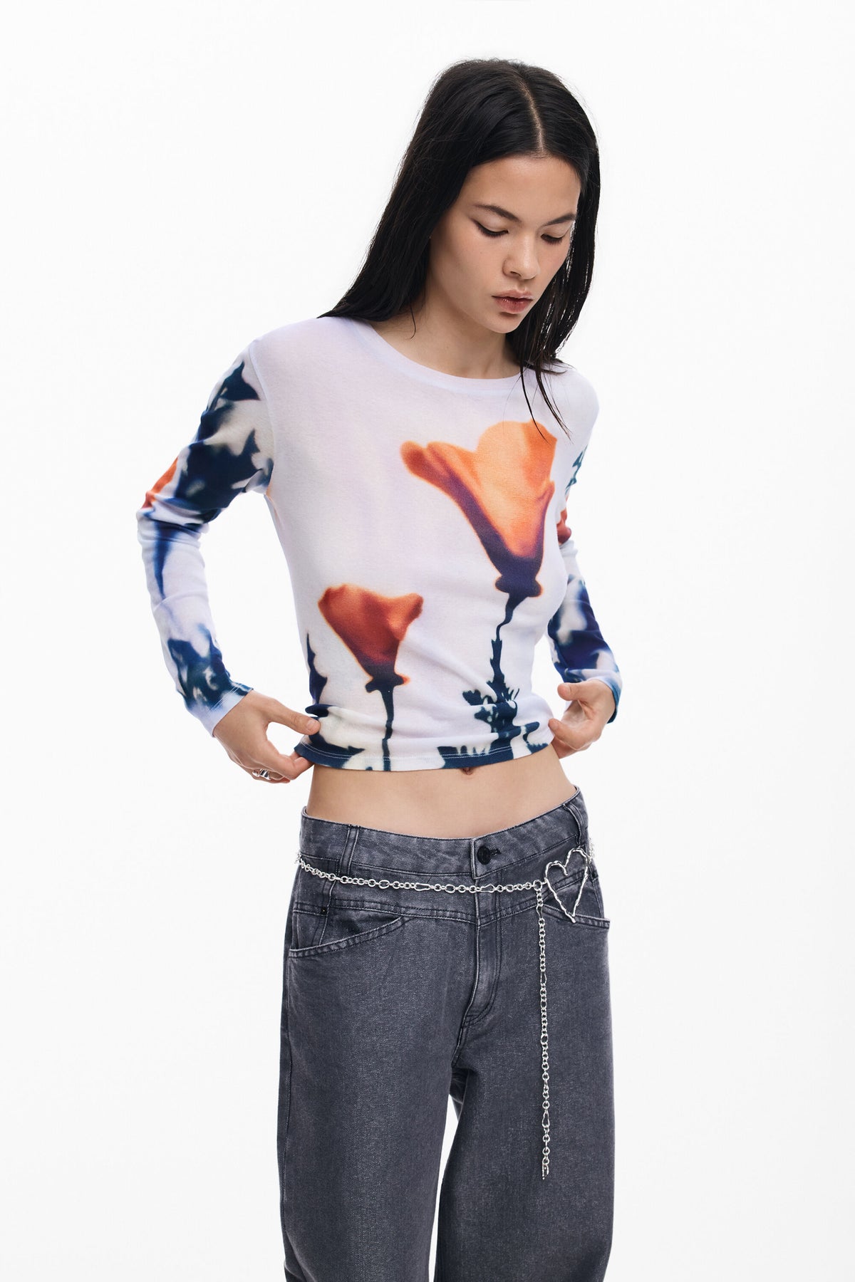 Camiseta Desigual Poppy Mujer 25WWTKYW1000