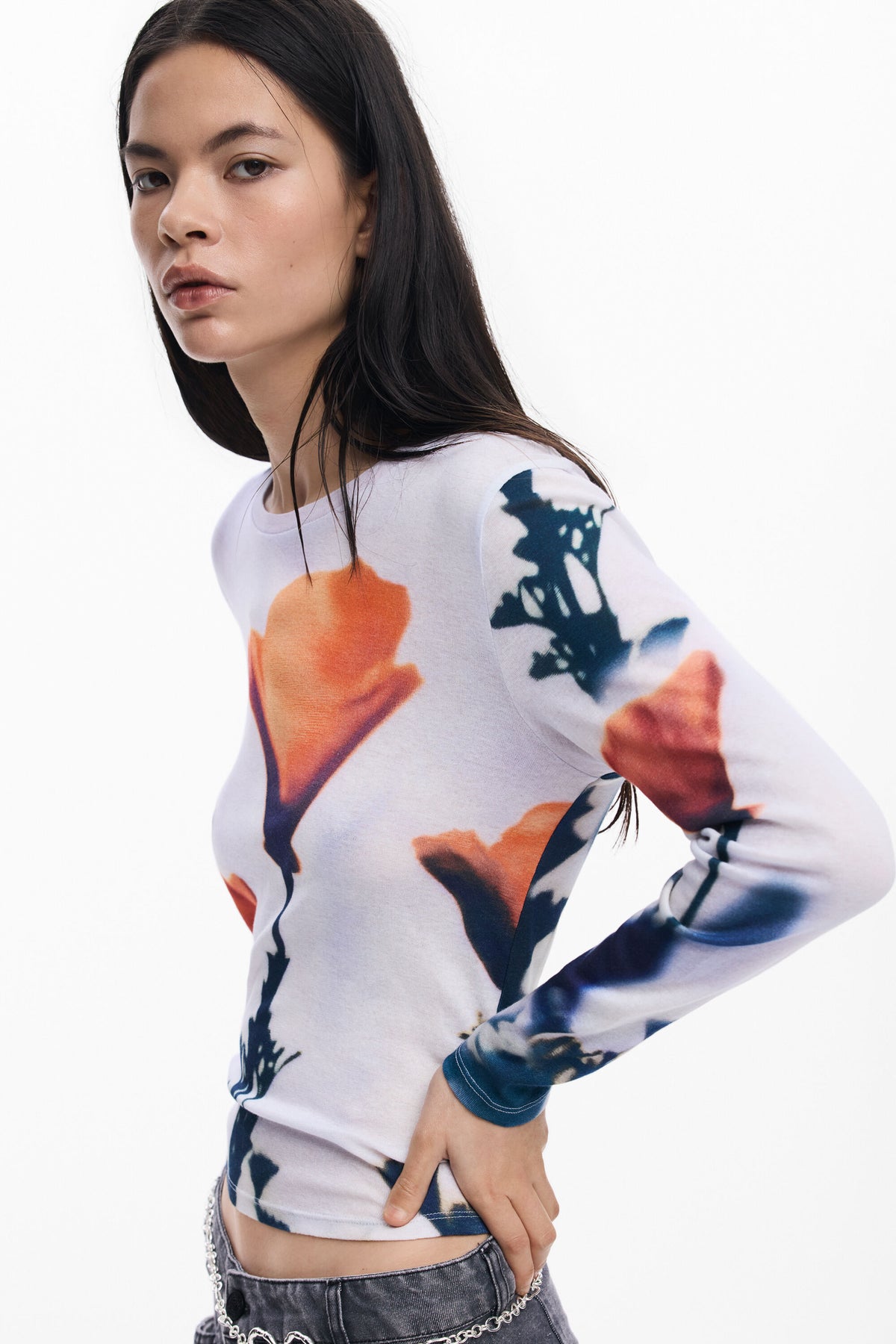 Camiseta Desigual Poppy Mujer 25WWTKYW1000