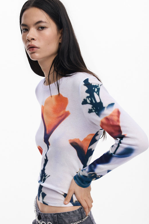 Camiseta Desigual Poppy Mujer 25WWTKYW1000