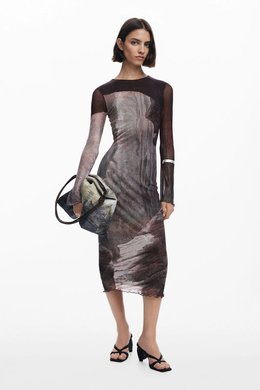 Vestido Desigual Abyss_Lacroix Mujer 25WWVK016044