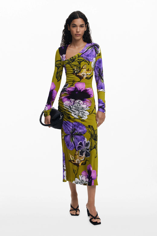Vestido Desigual Neckline_L Mujer 25WWVK374010