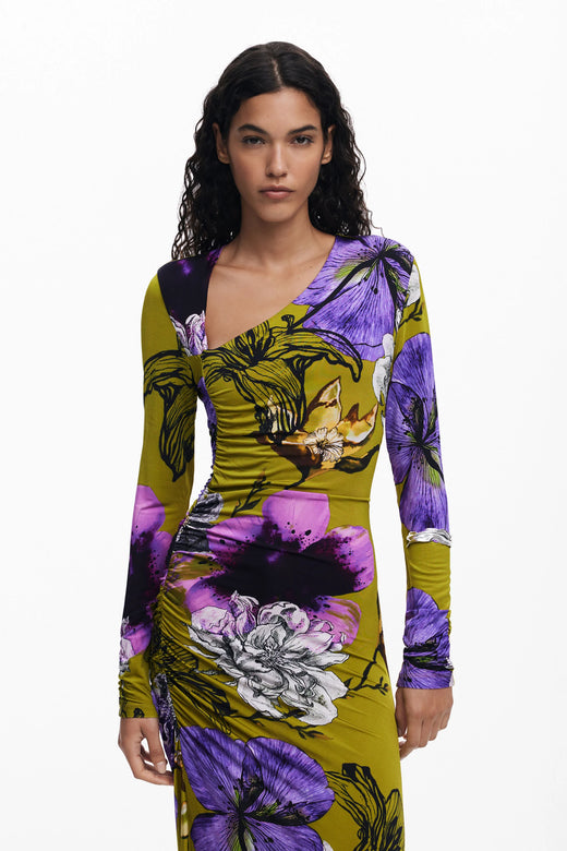 Vestido Desigual Neckline_L Mujer 25WWVK374010