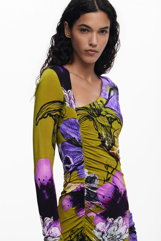 Vestido Desigual Neckline_L Mujer 25WWVK374010